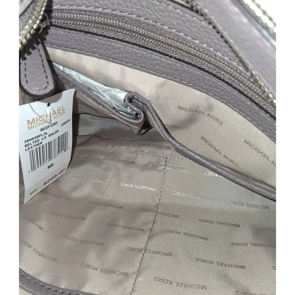 Michael Kors Bedford Large Pebbled Leather Hobo Bag